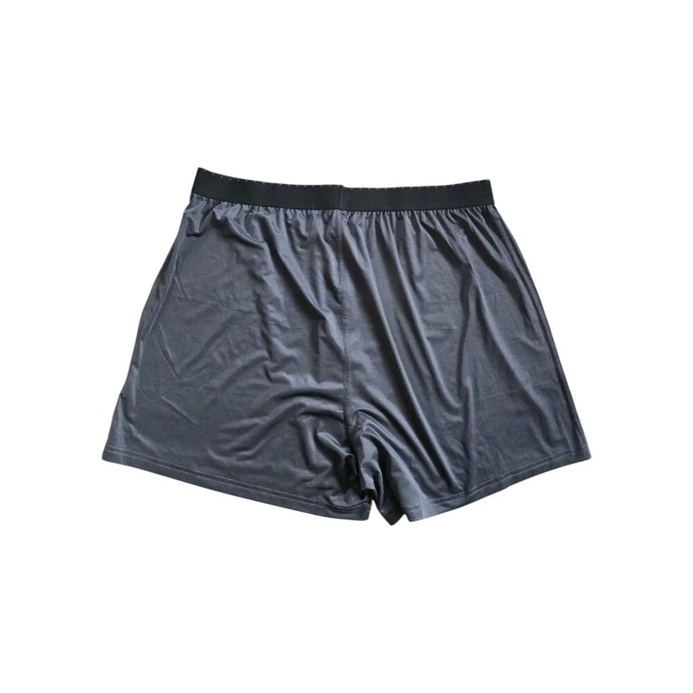 Perry Ellis Men's Luxe Solid Boxer Shorts 163009-BLEB Sz XL NWT